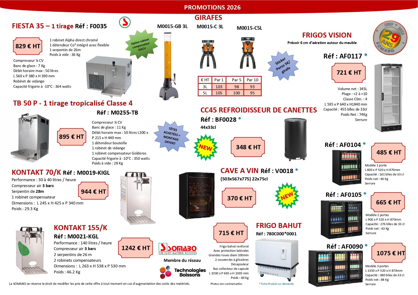 catalogue promotion somabo