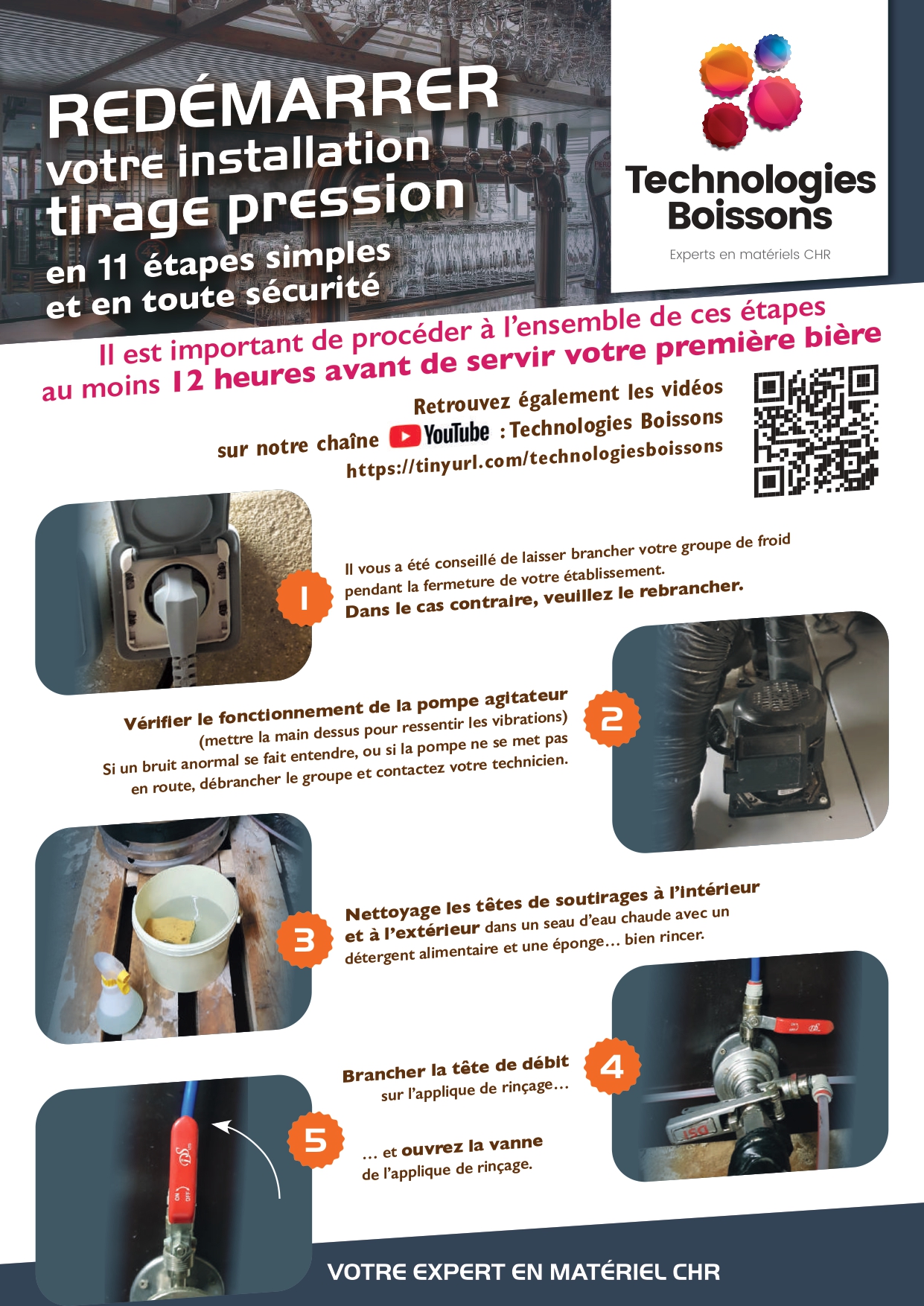installation tireuse à bière pression